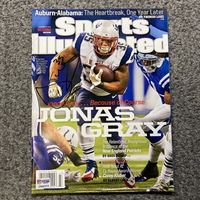 Patriots - Jonas Gray Signed Sports Illustrated Magazine