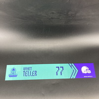 NFL - Browns Wyatt Teller Special Edition 2022 Pro Bowl Nameplate 3 of 3