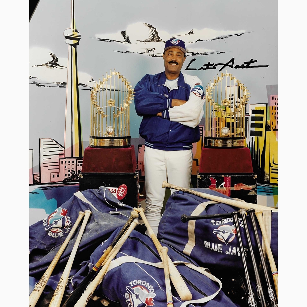 Cito Gaston Autographed Toronto Blue Jays 8X10 Photo