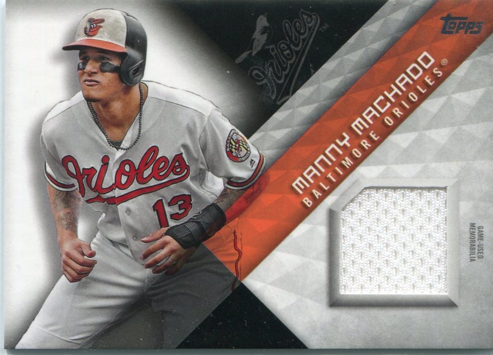 2018 Topps Major League Materials #MLMMM Manny Machado