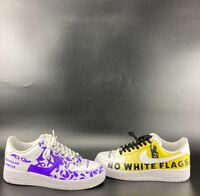 MCMC - Cowboys Ryan Feder Custom Shoe Supporting Mercy Health Foundation