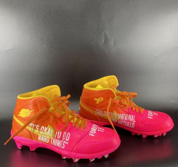 MCMC - Saints Bryan Bresee Custom Cleats 2025 Season Size 15 - Proceeds ...