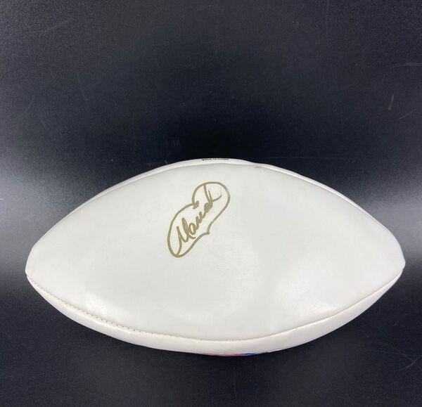 NFL - Mariah Carey Signed Super Bowl XXXVI Commemorative Panel Ball (Doe...