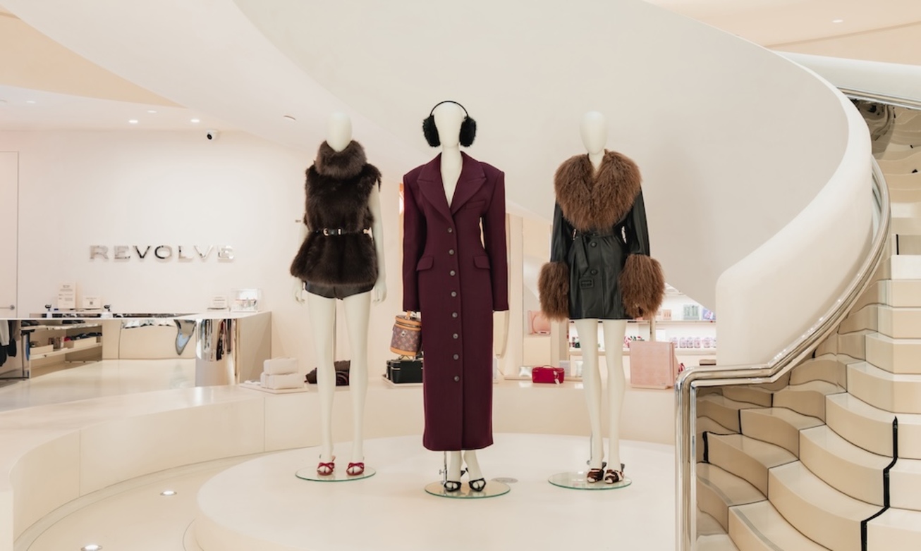 Image of REVOLVE & FWRD’s Flagship store at The Grove, LA