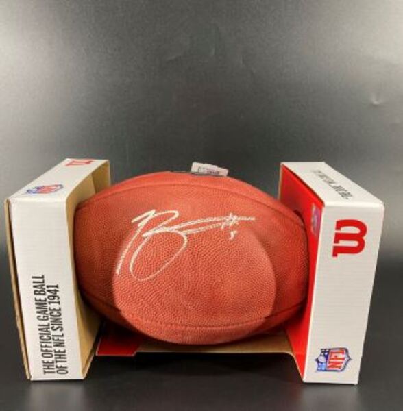 NFL - Panthers Bryce Young Signed Authentic Football