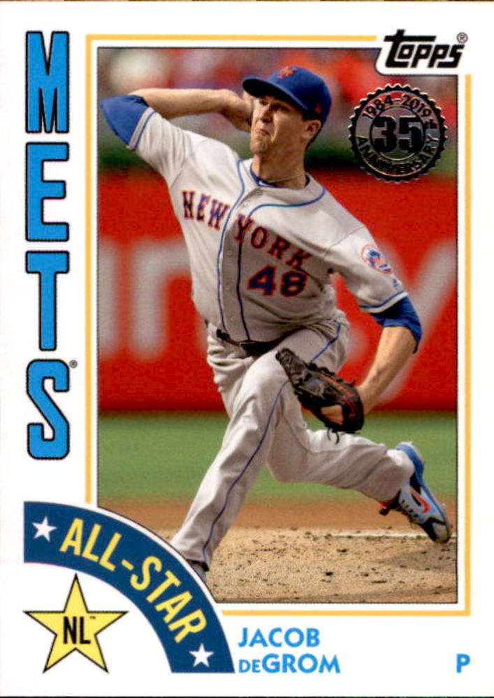 2019 Topps '84 Topps All Stars #84ASJD Jacob deGrom