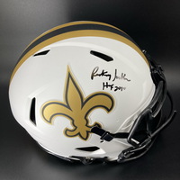 HOF - Saints Ricky Jackson Signed Lunar Eclipse Speed Helmet