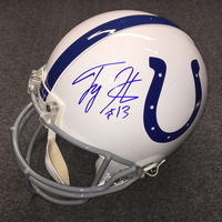NFL - Colts T.Y. Hilton signed Colts proline helmet