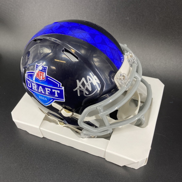 NFL - Jets  Adonis Mitchell Signed NFL Draft Mini Helmet
