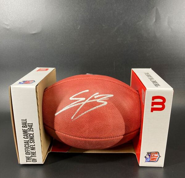 NFL - Rams Stetson Bennett Signed Authentic Football