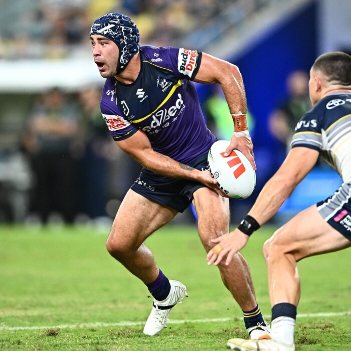Photo of Jahrome Hughes Melbourne Storm 2026 Match-Worn & Signed Boots