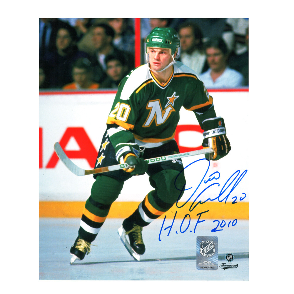 DINO CICCARELLI Signed Minnesota North Stars 8 X 10 Photo - 70155