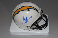 Chargers - Jatavis Brown signed Chargers mini helmet