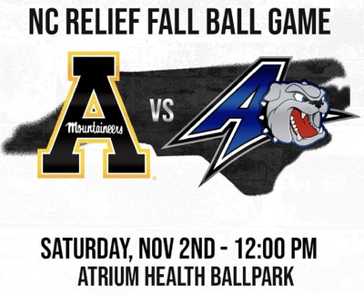 #45 Luke Oblen App State Hurricane Relief Jersey Shirt