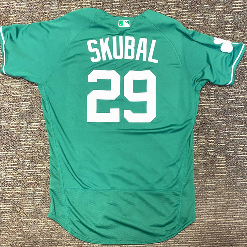 Tarik Skubal #29 Detroit Tigers Team-Issued Green St