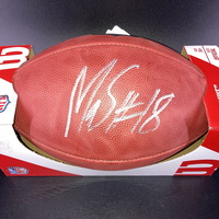 NFL - Patriots Matthew Slater Signed Authentic Football