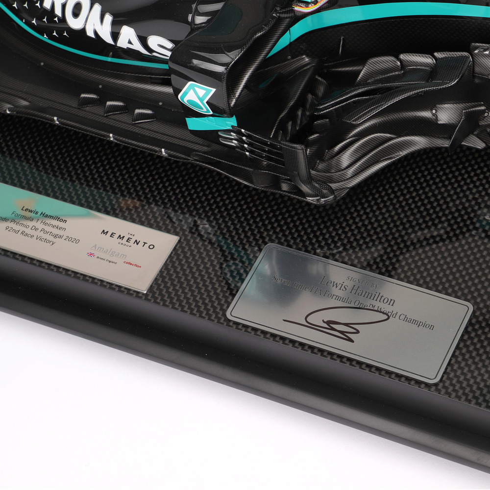 Lewis Hamilton Signed 2020 MercedesAMG F1 W11 EQ Performance 18 Scale