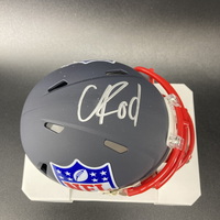 NFL - Commanders Chris Rodriguez Signed NFL Shield Mini Helmet