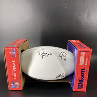 NFL - Chiefs Multi Sign Super Bowl LVIII Commemorative Panel Ball Signed...