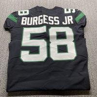 STS - Jets James Burgess Jr Game Worn Jersey 2019 Season Size 42