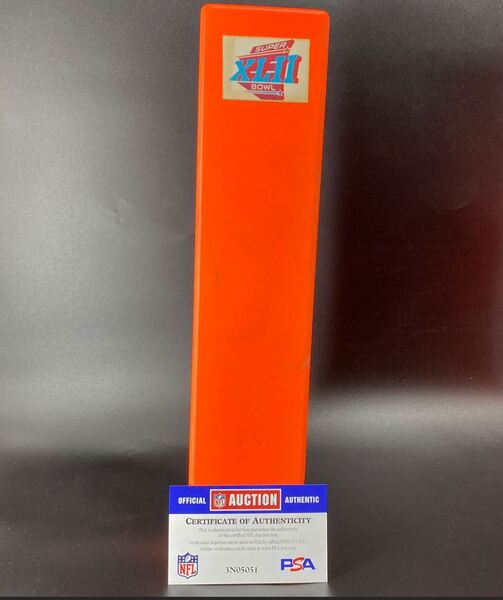 NFL - Super Bowl XLII Game Used Pylon