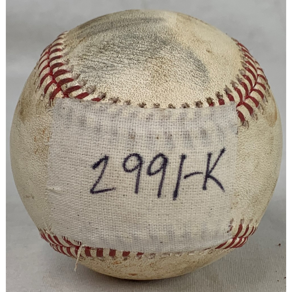 2019 Game Used Baseball Pitcher Justin Verlander Batter Michael 