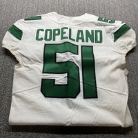 STS - Jets Brandon Copeland Game Worn Jersey 2019 Season Size 42