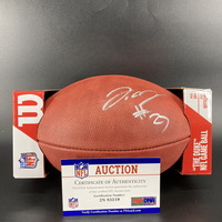 NFL - Patriots JC Jackson Signed Authentic Football