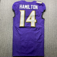 NFL - Ravens Kyle Hamilton Signed Authentic Jersey Size 42