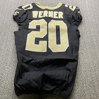 STS - Saints Pete Werner Game Used Jersey (11/17/24) Size 42