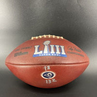 NFL - Super Bowl LIII Game Used Football Rams Offense/Patriots Defense