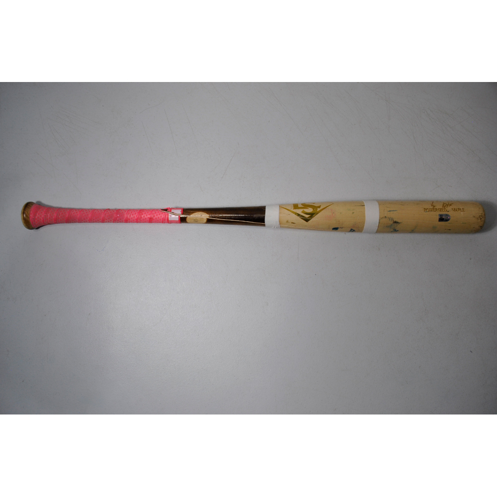 Lawrence Butler Game-Used Broken Bat - Brown Louisville Slugger