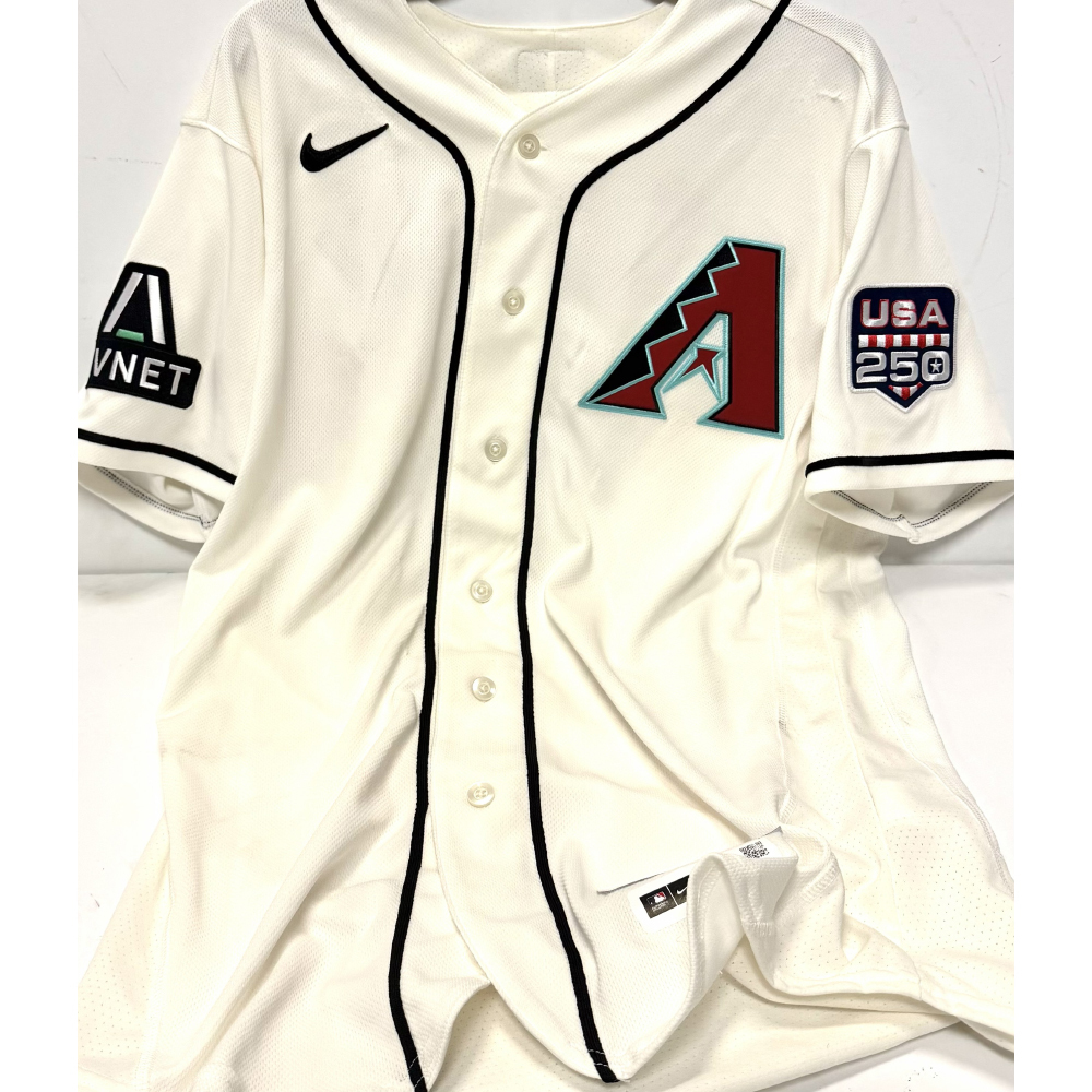 2026 4th of July Game Used Jersey - MIL @ ARI 7/4/26 - Adrian Del
