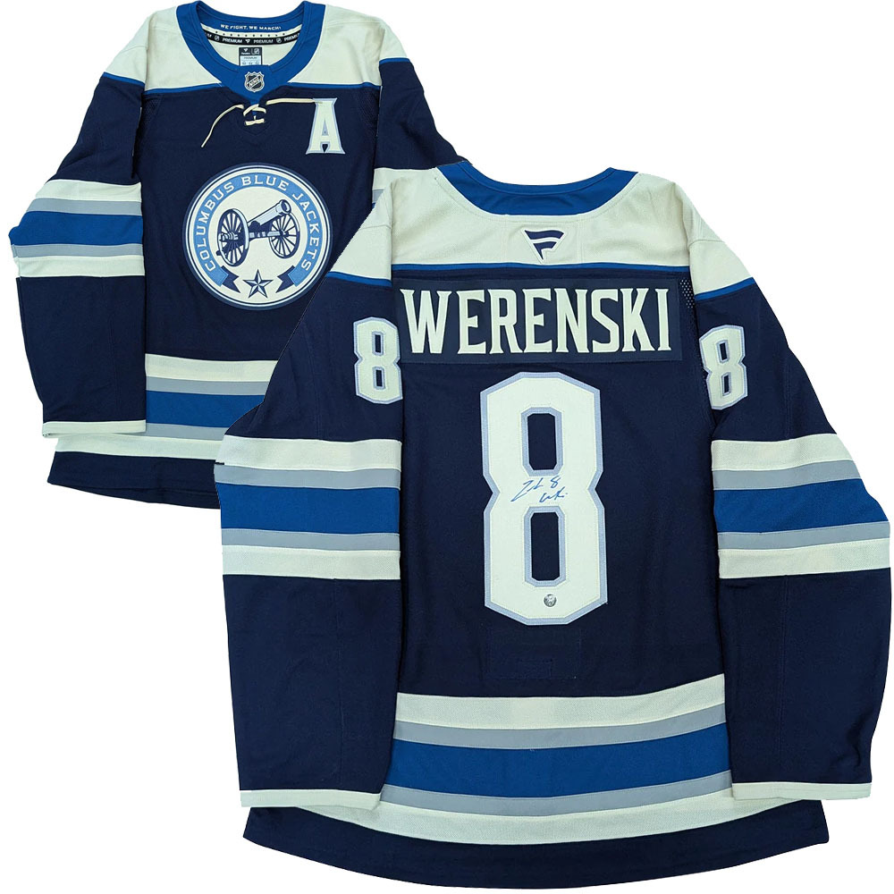 Zach Werenski Autographed Columbus Blue Jackets Pro Jersey