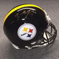 NFL - Steelers Ben Roethlisberger signed Steelers proline helmet