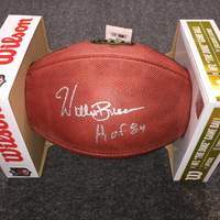 NFL - Raiders Willie Brown signed authentic football