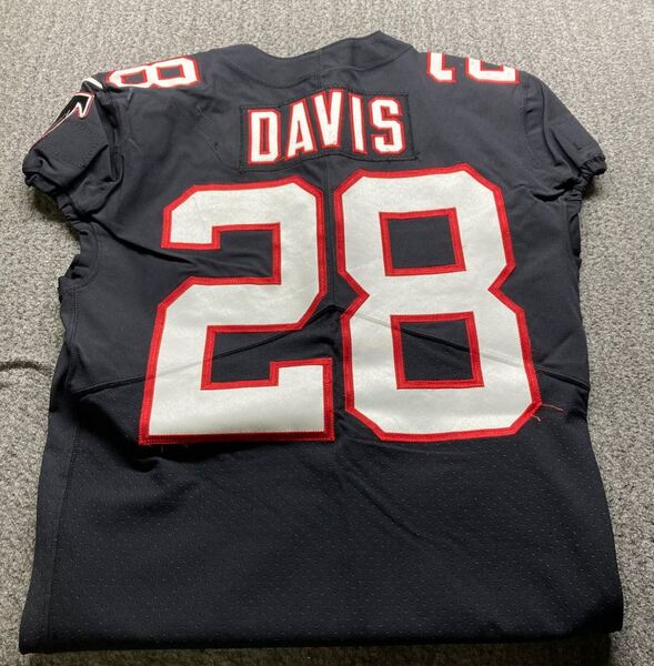 STS - Falcons Mike Davis Game Worn Jersey (11/18/21) Size 42