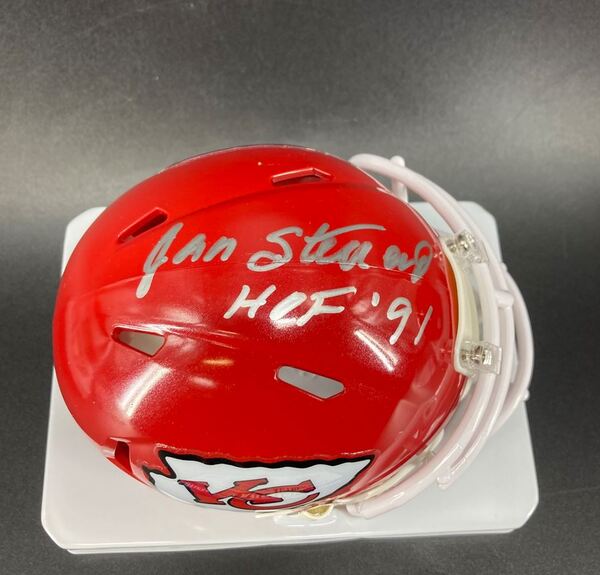 HOF - Chiefs Jan Stenerud Signed Mini Helmet