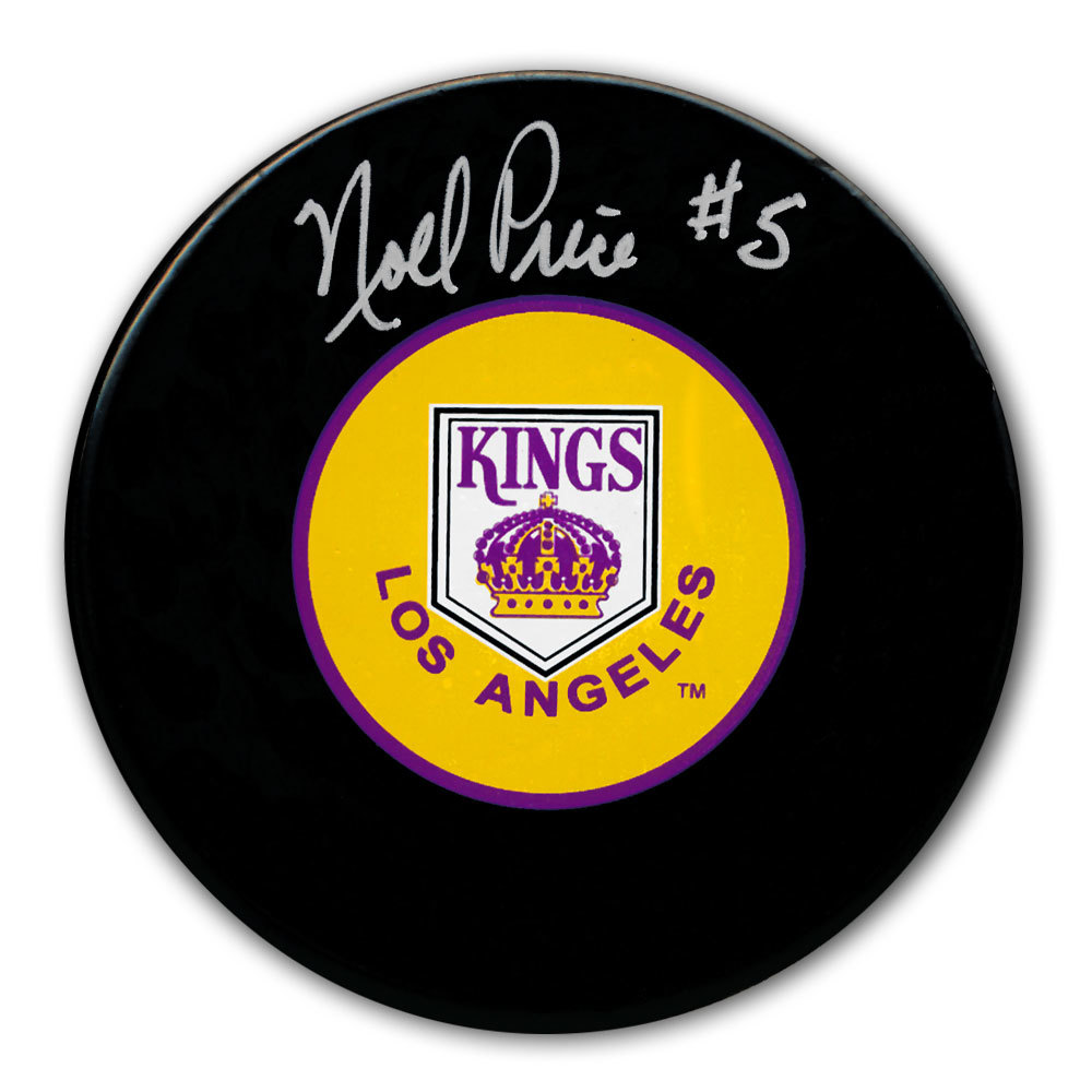 Noel Price Los Angeles Kings Autographed Puck