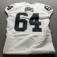STS - Raiders Alex Bars Game Worn Jersey (12/24/22) Size 46