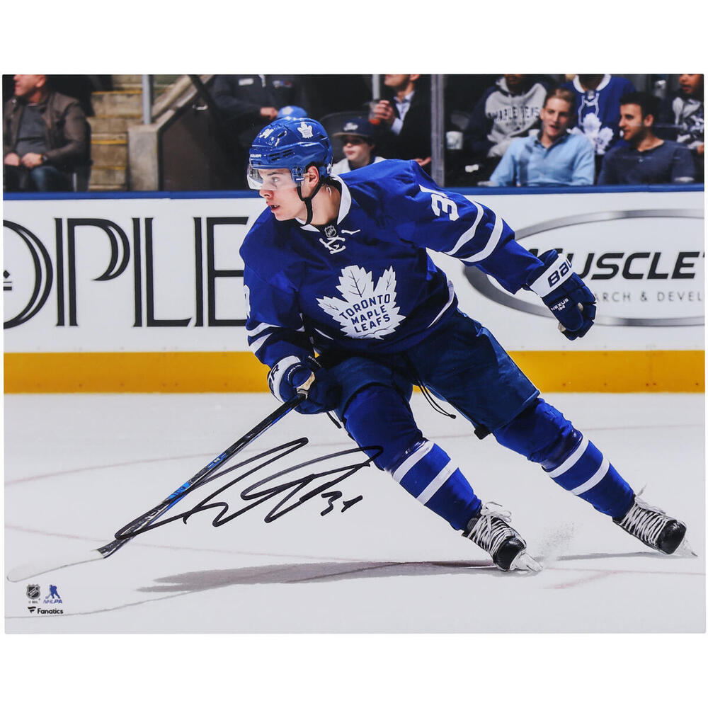 Auston Matthews Toronto Maple Leafs Autographed 8x10 Photograph