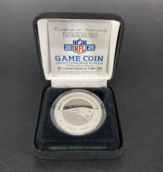 Blank - Patriots 2025 Commemorative Game Coin