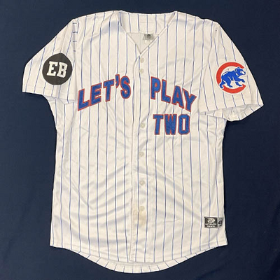 MYRTLE BEACH PELICANS LET'S PLAY TWO JERSEY #3 SIZE 46