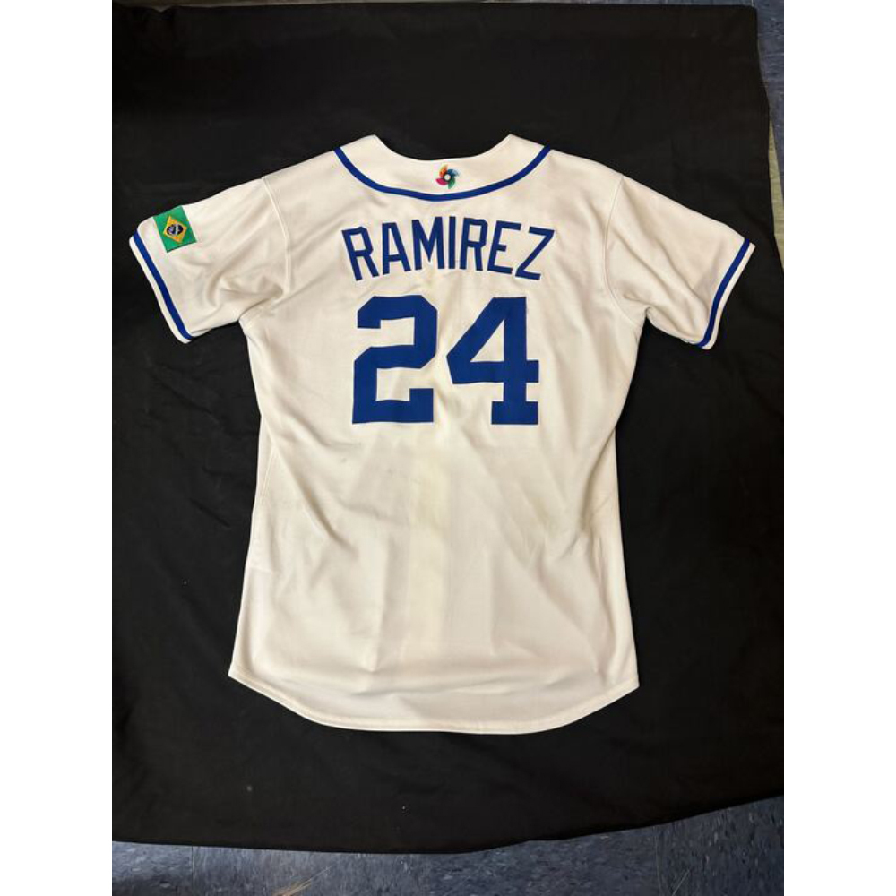 2026 World Baseball Classic - Brazil Game-Used Jersey - Lucas