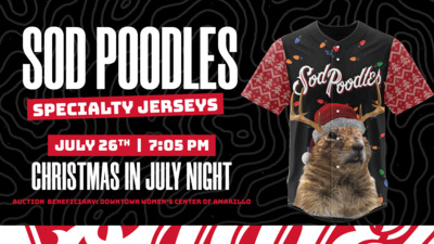 #12 Matt Beaty Christmas in July Jersey
