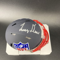 NFL - Jets Thaddeus Dean Signed NFL Shield Mini Helmet