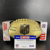 NFL - Bears Rome Odunze Signed Gold Composite Football