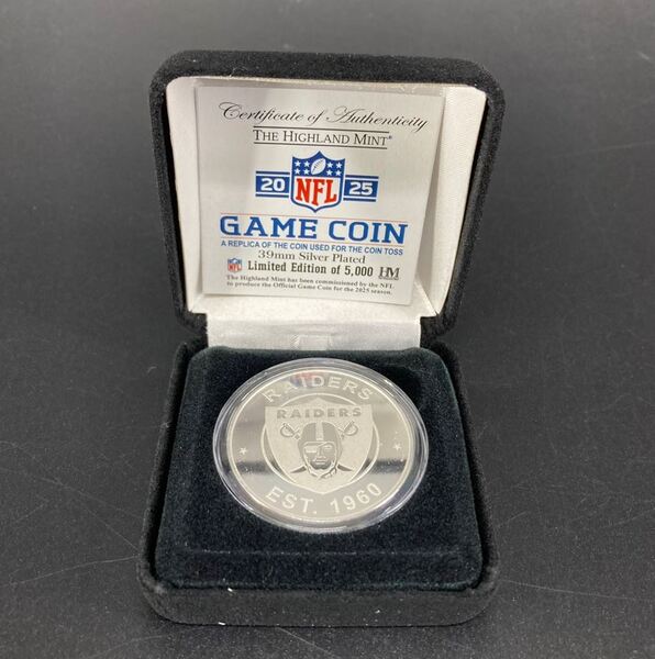 Blank - Raiders 2025 Commemorative Game Coin