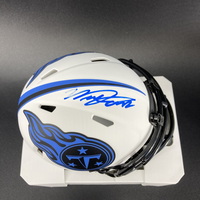 NFL - Titans Will Levis signed lunar eclipse mini helmet