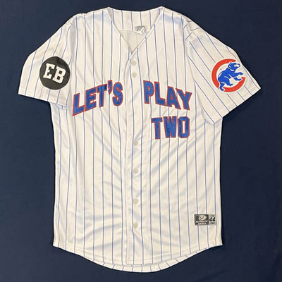 MYRTLE BEACH PELICANS LET'S PLAY TWO JERSEY #4 SIZE 44